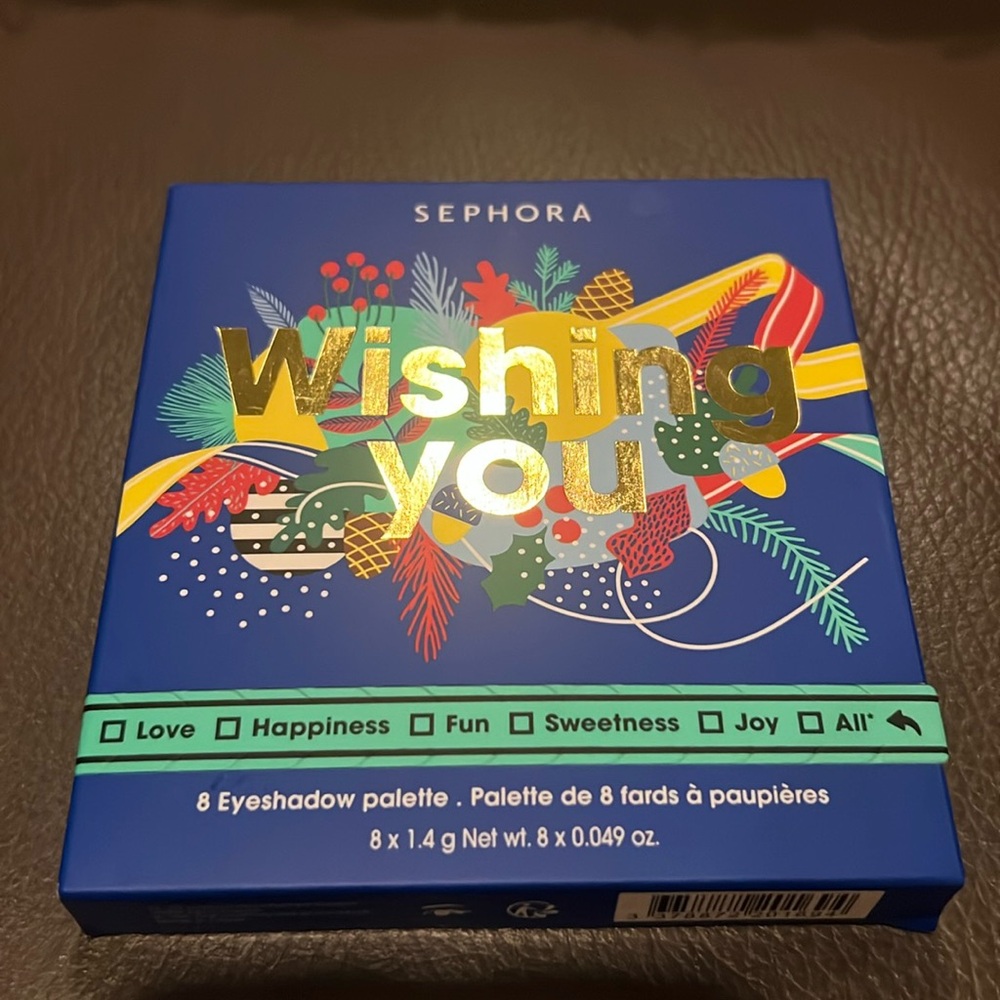 Sephora Collection Wishing You 8 Pan Eyeshadow Palette. New in Unopened box